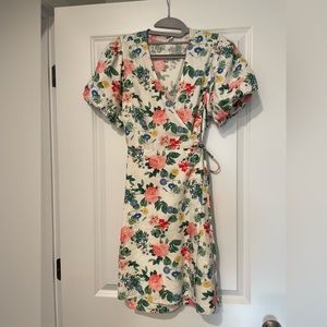 Old Navy Floral Wrap Dress
